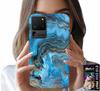Etui Do Samsung Galaxy S20 Ultra - Marmurkowe Wzory Obudowa Case + Folia