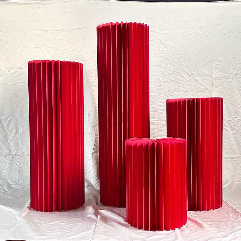 Folding Wedding Dessert Table & Column Ornaments for Displays