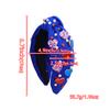 Fashion USA Independence Day Headbands for Girls Star Hairbands Glitter Heart Headbands Girls Women Party Hair Accessories