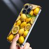 Refreshing Yellow Lemon In Summer Phone Case For Iphone 16E 15 Pro 14 Plus 17E 16 17 Pro Max Air 11 12 13 Mini Shockproof Cap