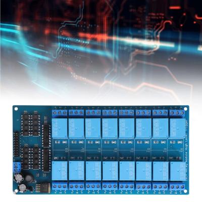 5V/12V/24V Relays Shield Module 16 Channel Relays Module with Optocoupler LM2576 Microcontrollers Interface Power Relays