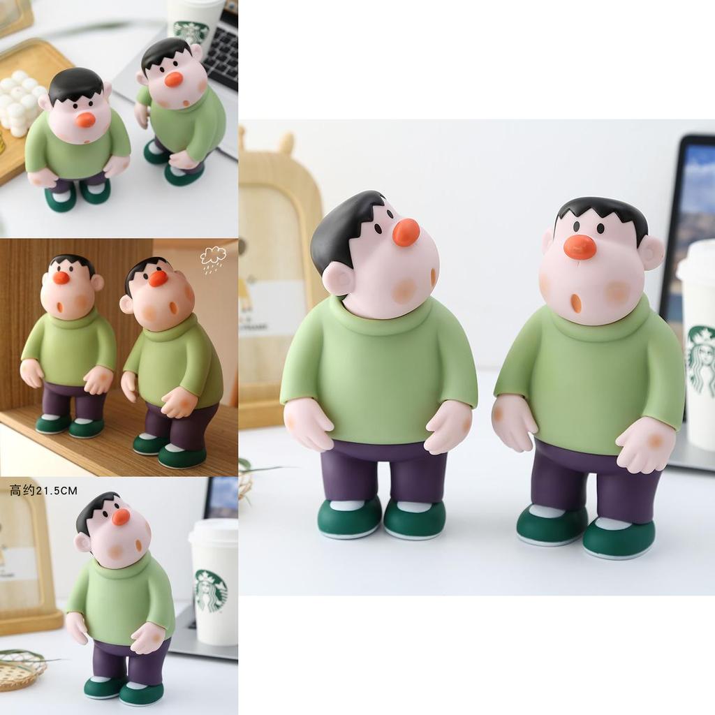 Adorable Pvc Anime Figure Cute Fat Tiger Desk Home Decor Collectible Toy