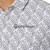 TaylorMade Monogram S/S Polo Shirt, White, Size Small, Men's, 2025SS UN630