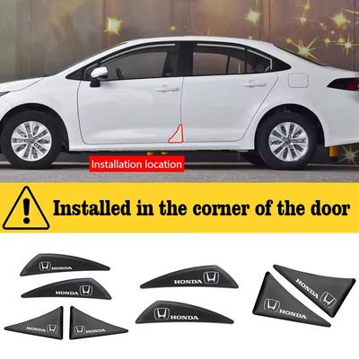 Car Door Collision Prevention Sticker Protector Sticker For Honda Civic Fit Jazz Accord Pilot CRV Odyssey Passport City Shuttle FL3 Cwrt0