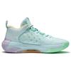Li Ning Liren 2 Low Green Purple Cushioning Slip Resistant Abrasion Resistant Low top Basketball Shoes Men's ABAS039-4