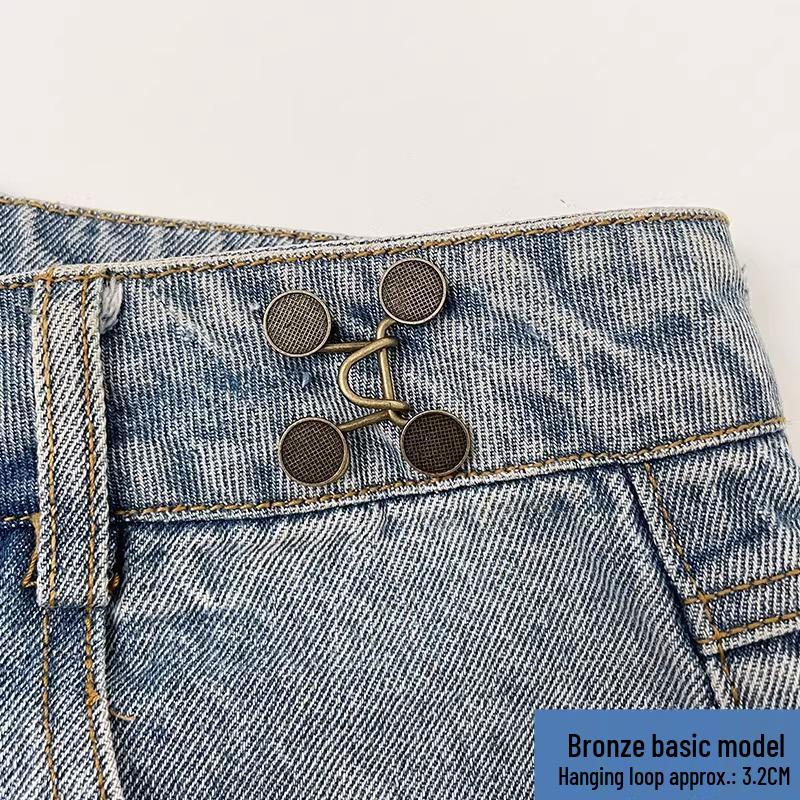 Pants Waist Tightening Pin: High-End Adjustable Anti-Exposure Buckle