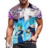 Y2k Men's T-shirt High Quality Dragon Ball Vegeta Tops Hip Hop Goku Harajuku Style Super Saiya 2025