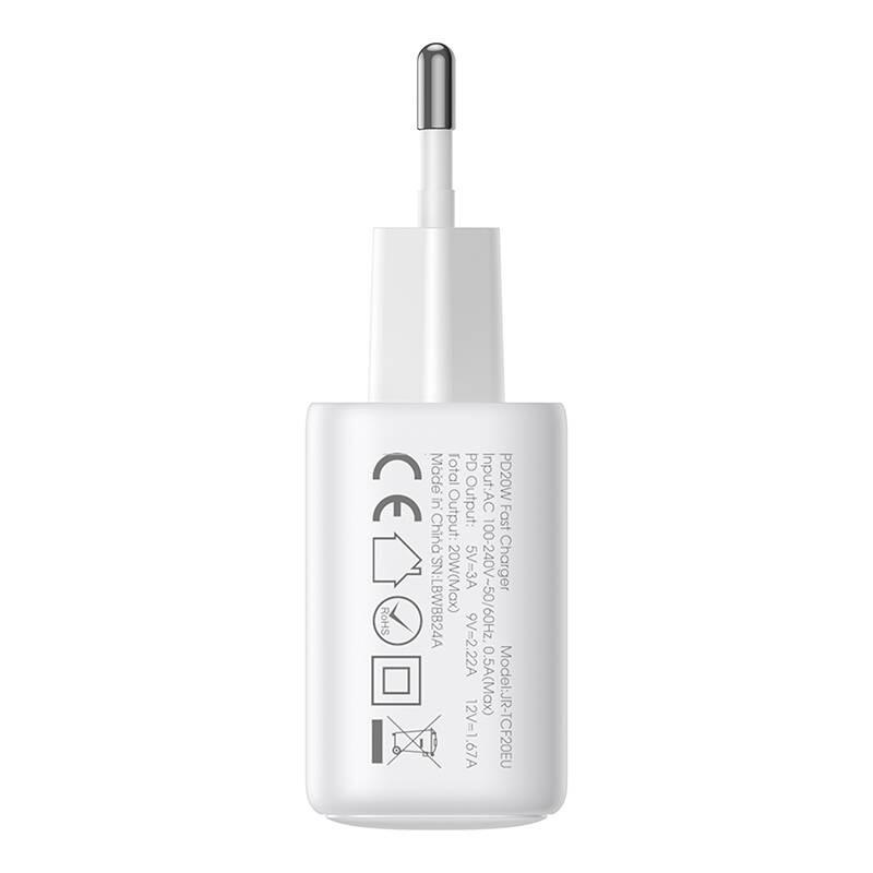 Ładowarka Sieciowa Joyroom Jr-Tcf21 Dual-Port (A+C) (Biały)