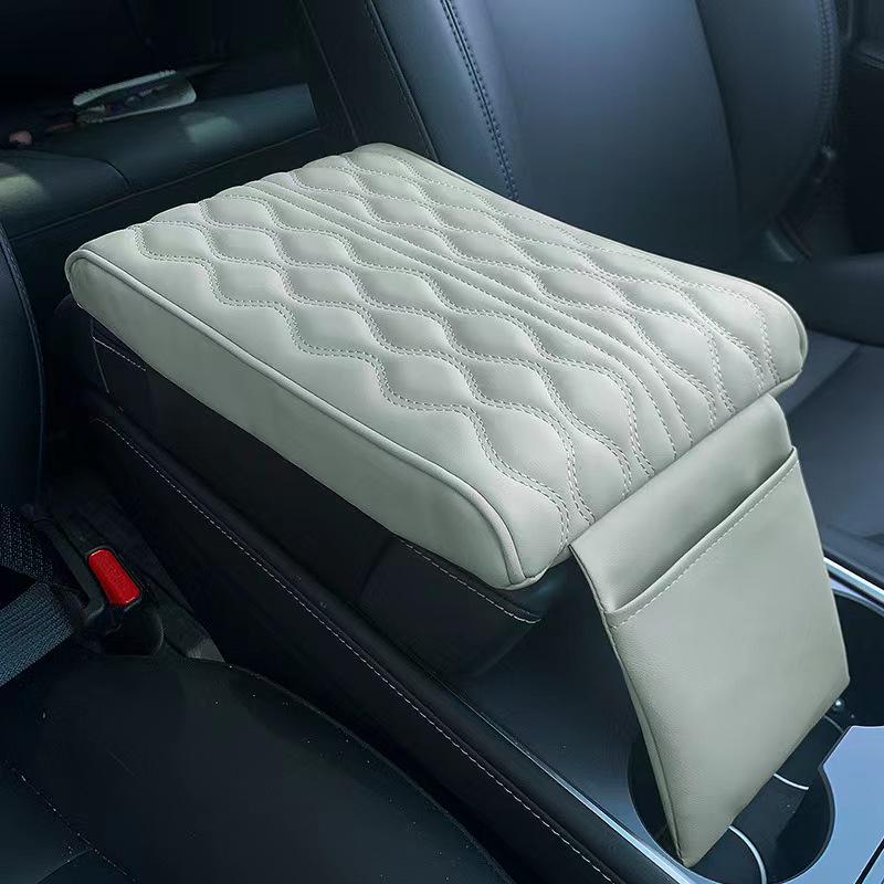 Universal Memory Foam Car Armrest Pad with Height Boost