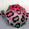 1pc Leopard Print Pattern Automatic Folding Umbrella Portable Collapsible 8-Rib Umbrella for All Seasons, Casual Outdoor Accessory, PerfectB51