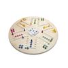 3-in-1 Board Game - Game of the Goose, Tock and Ludo - Wooden Board Game