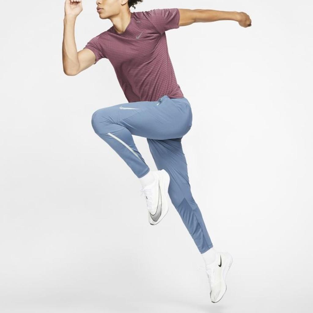 Nike Techknit Ultra Quick-Dry Breathable Running T-Shirt Men Tops Magenta CJ5345-614