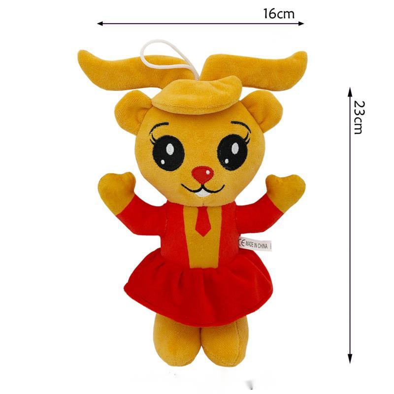 

New Cute Cartoon Magician Joker Plush Toy Holding 23cm Multiple Styles Pendant Room Decoration Plush Doll Toy For Kid Gift