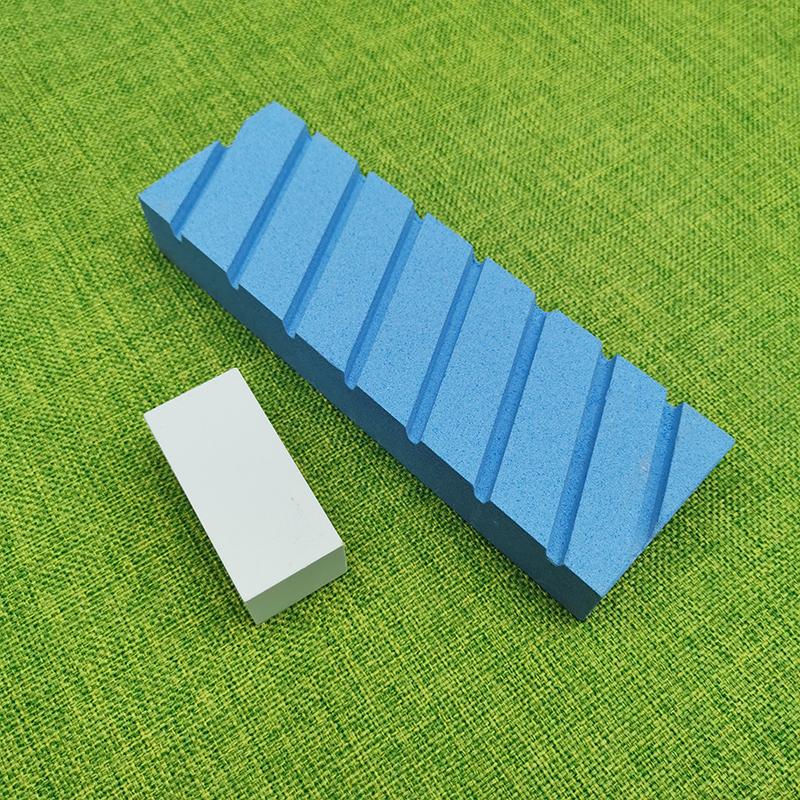 Premium White Corundum Flattening Stone 180x60mm - Horizontal Stripes Whetstone Repair Tool for Knife Sharpening & Maintenance