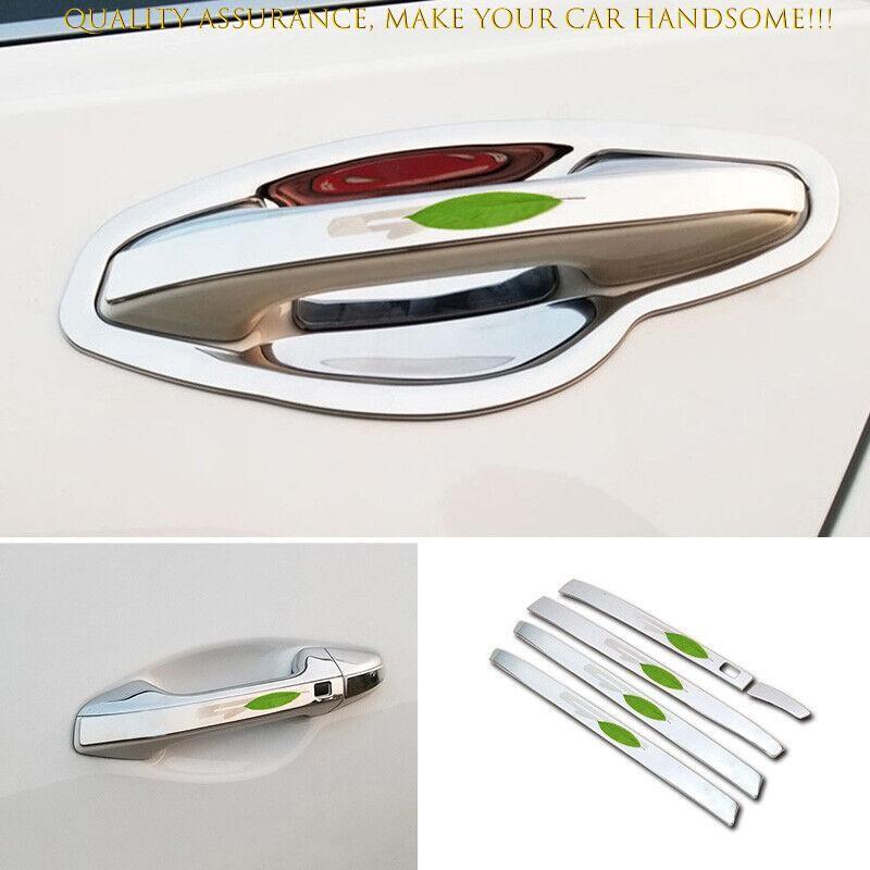 For Kia Forte K3 2019-2024 Chrome Steel Exterior Side Door Handle Cover Trim 5pc