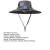 Sun Hat with Solar-Powered Dual Fans Wide-Brimmed Outdoor Fishing Hat with USB Charging Breathable Mesh Fishermen Hat