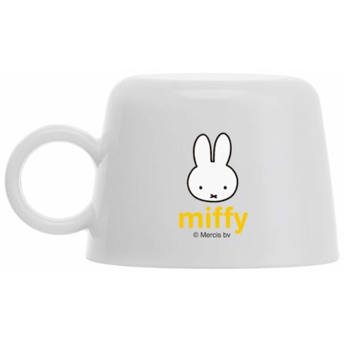 Skater Plastic Bottle Cap Cup Miffy Face CPB1