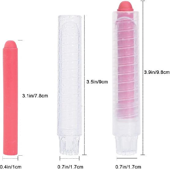 Dustless Chalk, Colored Chalk, for Painting, Blackboard Writing, Office 12 Pcs Color 1