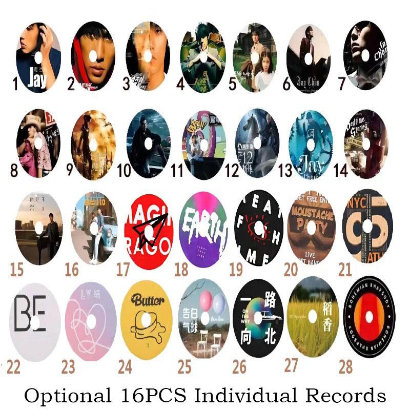 

1/3/6/16 Pcs Car Air Outlet Aromatherapy Record Player Style Wind-Powered Rotating Fragrance Tablets Long-Lasting Perfume Smell