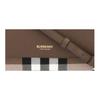 Burberry Bruine Leren Vintage Check Crossbody Tas Met Gouden Hardware Voor Dagelijks Gebruik