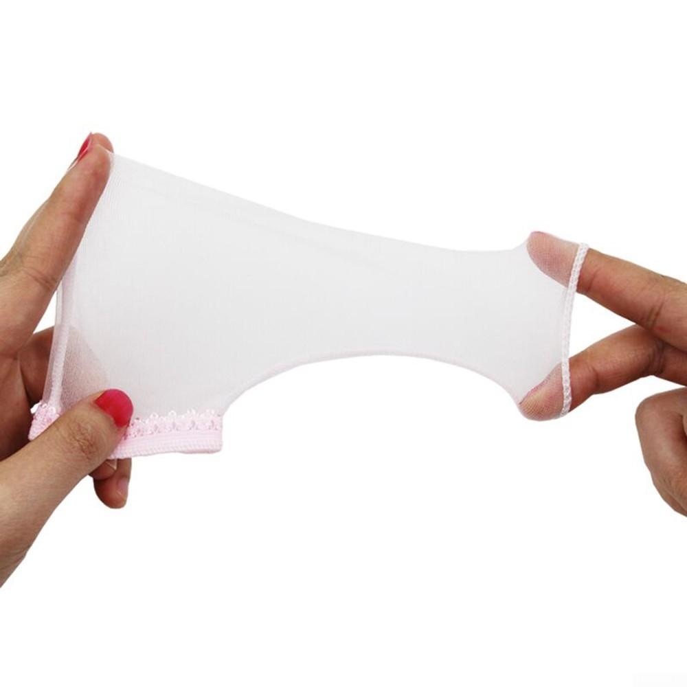 Sissy Men Open Sheath Sleeve Jet Cover Up Thong C-String Pouch Brief Underwear