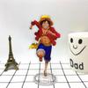 Support en acrylique, pièce de dessin animé, modèle de jouets OP luffy, figurine d'action, pendentif, jouet double face