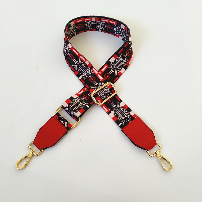 Adjustable Ethnic Style Wide Shoulder Strap for Crossbody Bags