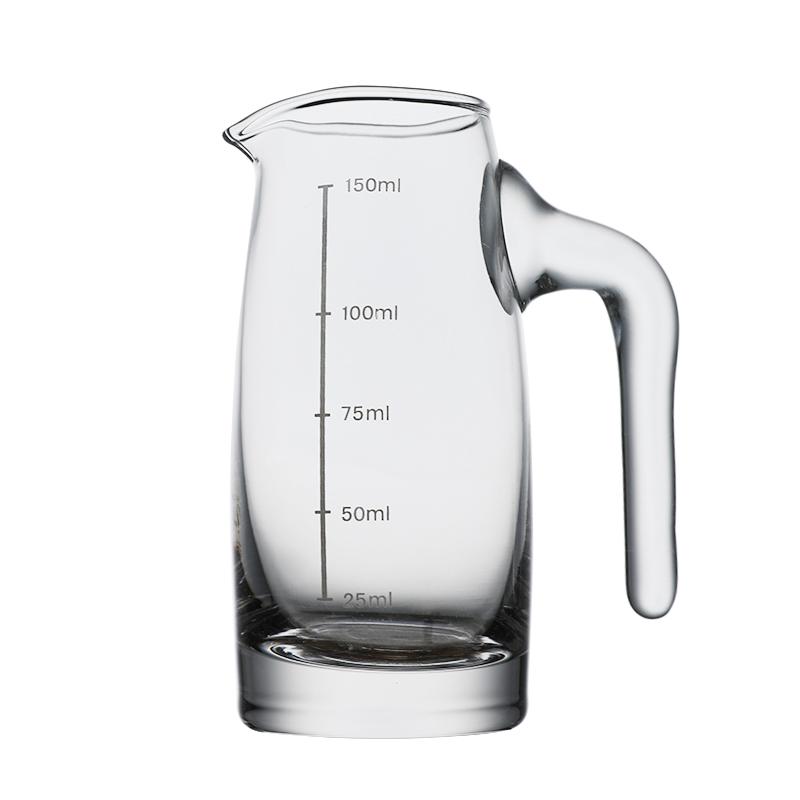 Baijiu Wine Decanter Set with Small Glasses and Measuring Cup - Ideal for Home or Restaurant Use