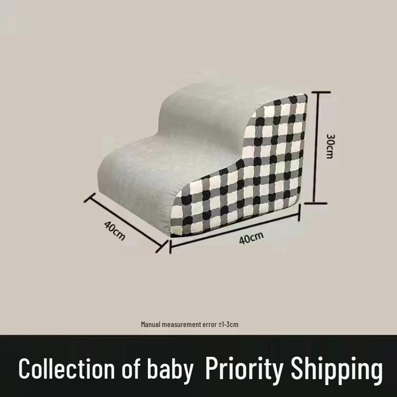 Pet Bedside Climbing Steps: Dog and Cat Ladder for Sofa or Bed