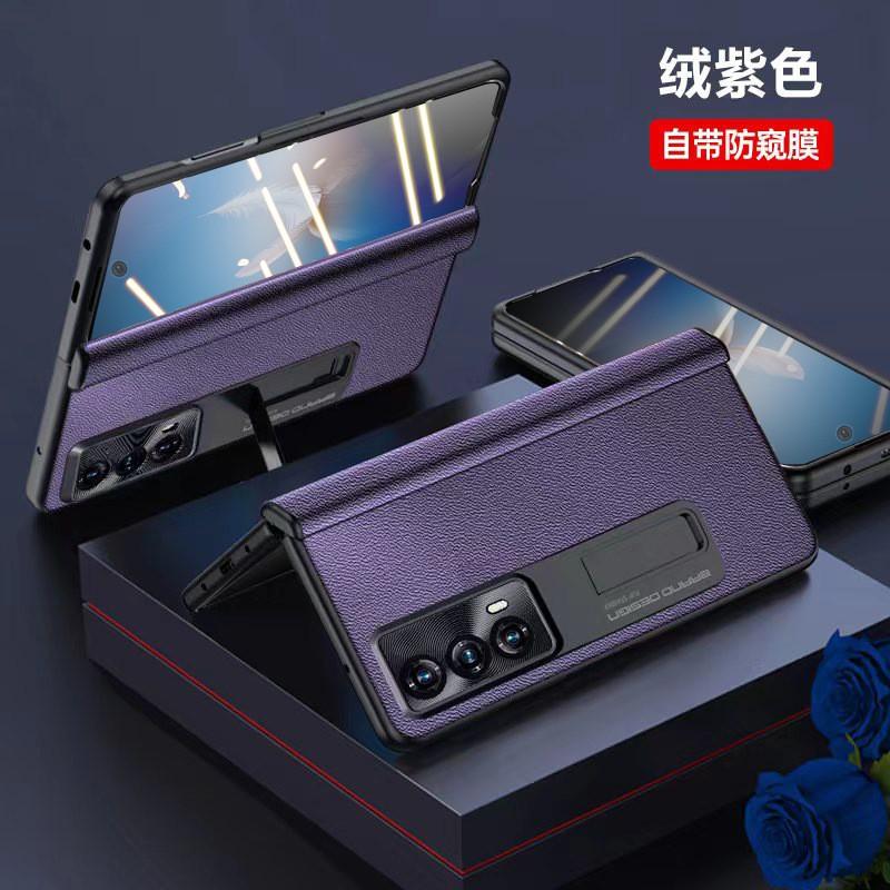 Premium Full-Body Leather Case Honor Magic Vs2 With Integrated Hinge Protection Magnetic Kickstand Drop Resistance