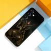 S-Satanic Hell Pentagram Phone Case For Samsung Galaxy A 73,72,51,53,52,71,22,5G,Note,J7,8,9 Soft Precise Hole Black Cover