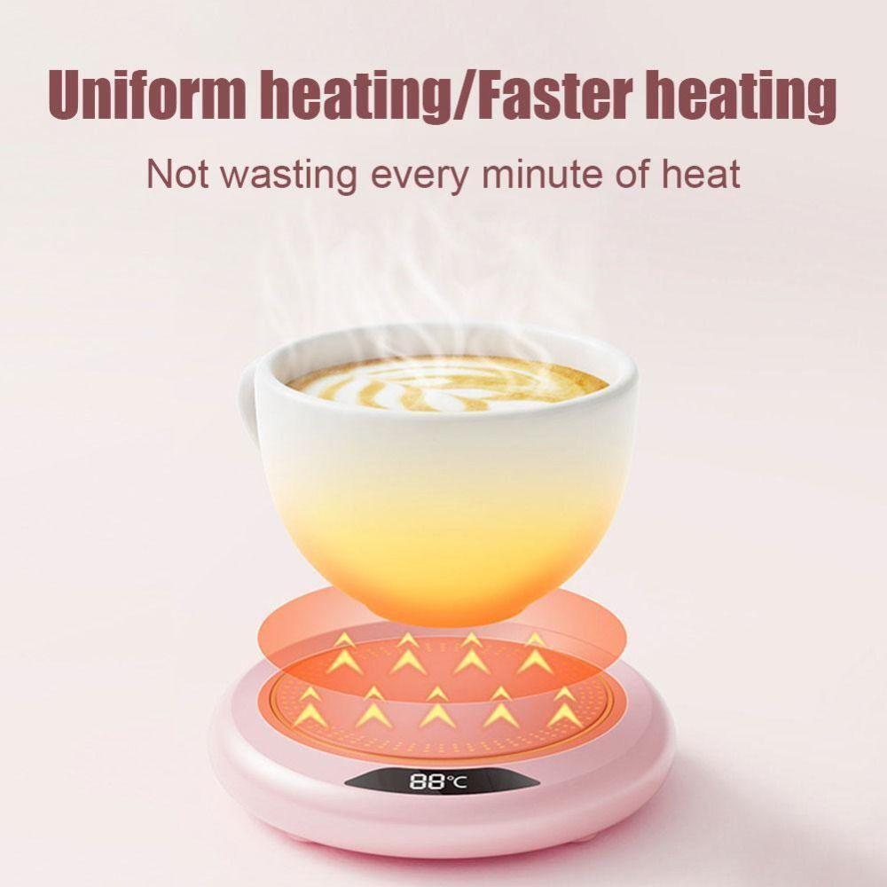 With 3 Temperature Settings Constant Temperature Coaster Intelligent USB Cup Insulation Cup Base