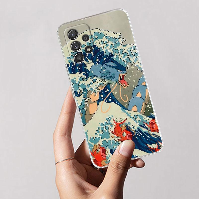 Katsushika Hokusai Art Great Wave For Samsung Galaxy A55 Case A54 A52 A53 A15 A14 A13 A21S A23 A51 A34 A35 A33 A32 A72 A71 Cover