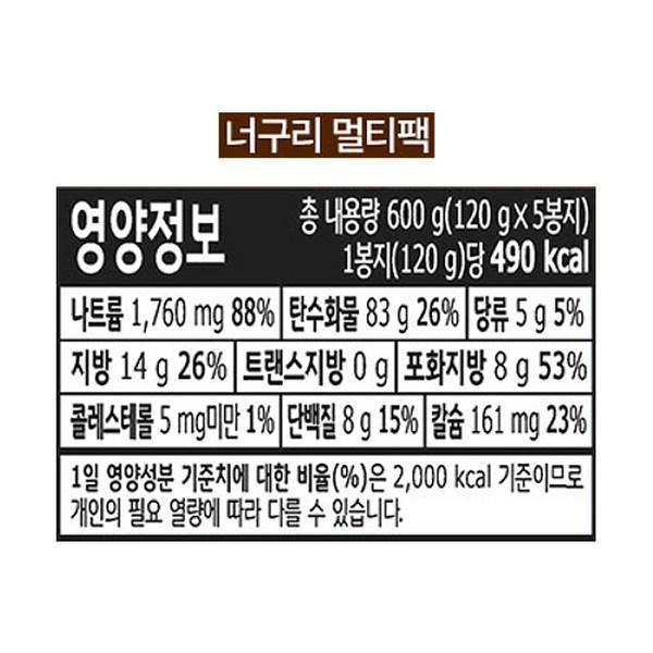 Nongshim Chapagetti 10 pieces Neoguri 10 pieces 2.6kg, 1 set