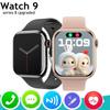 שעון 9 חכם שעון 2024 גברים טמפרטורת גוף BT Call NFC Always On Display Fitness Women Series 9 Smartwatch