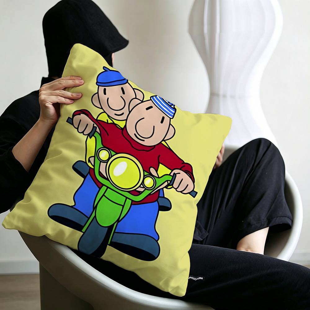 Cartoon PPat Mat Cushion Cover Inches Farmhouse Decor Home Throw Pillow Covers for Couch Decorations