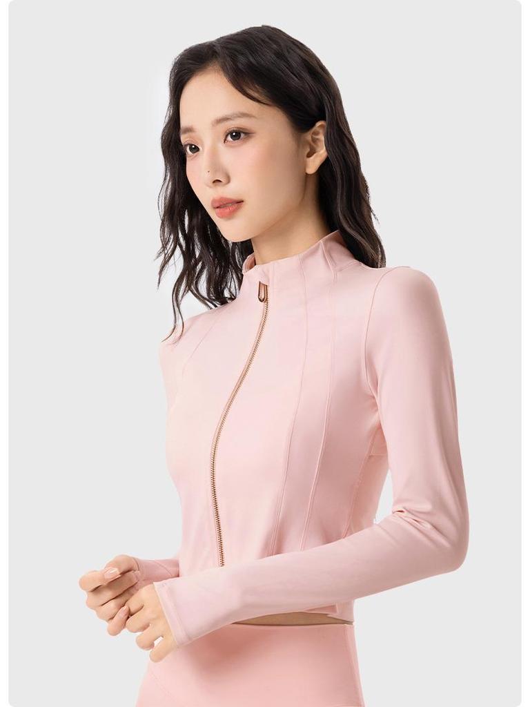 Women's Windproof Slimming Long Sleeve Yoga Jacket