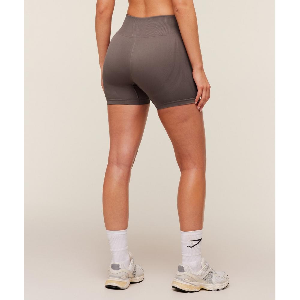 Gymshark Everyday Seamless Shorts 2.0 Cool Brown B6b3f Nbzg