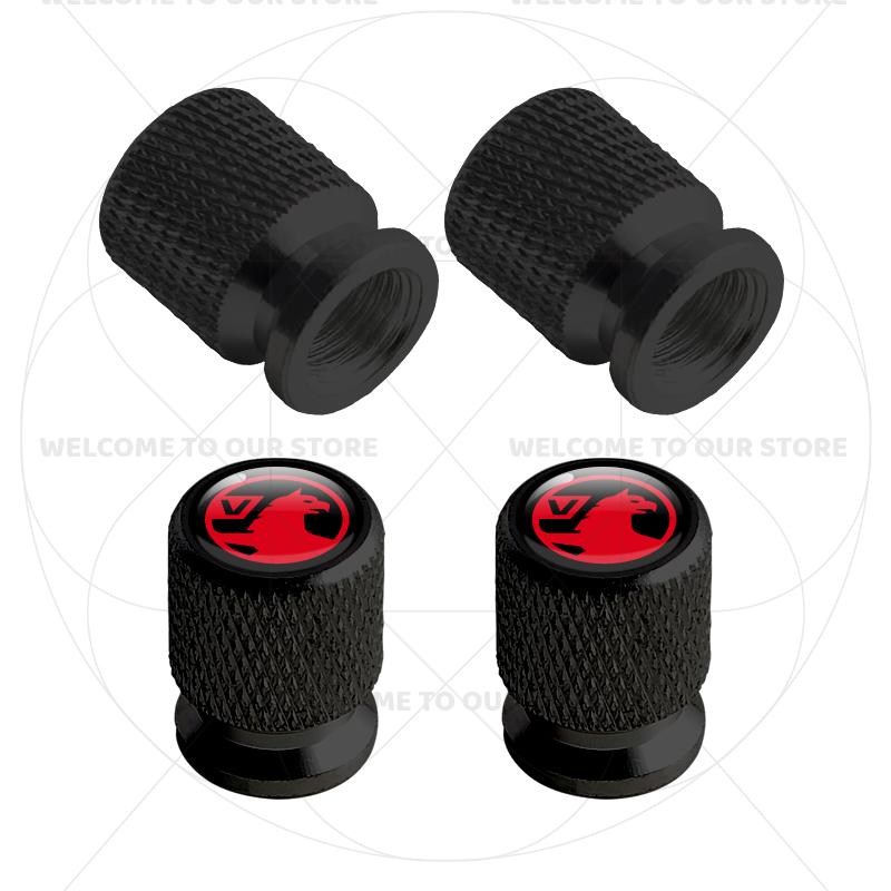 For Vauxhall GTC Emblem Opel Insignia Astra Agila Corsa 4Pcs Aluminum Car Tire Valve Caps Wheel Stem Air Dust Covers Accessories