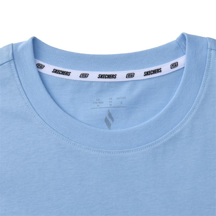 Skechers Sports Alliance T Shirt Unisex Cerulean 0147 L224U181-0147
