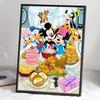 Full Round Diamond Painting Minnie Mickey At The Picnic Art Rhinestone Picture Mosaic DIY 5D Cross Stitch Embroidery Home Decoration
