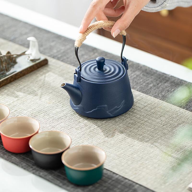 Elegant Chinese Ceramic Tea Set Gift Box