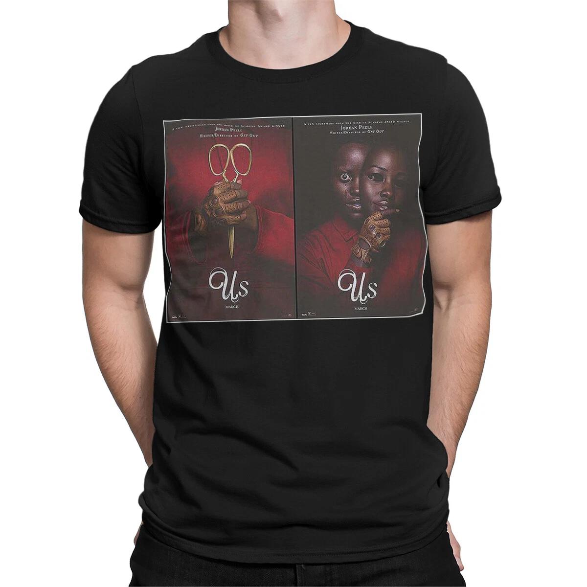 Us Horror Movies Entertainment Mens T-Shirt Womens Tee Graphic Film Fan Top 3XL