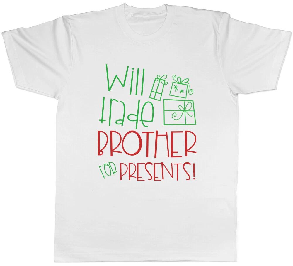 Will Trade Brother for Presents Christmas Mens T-Shirt S