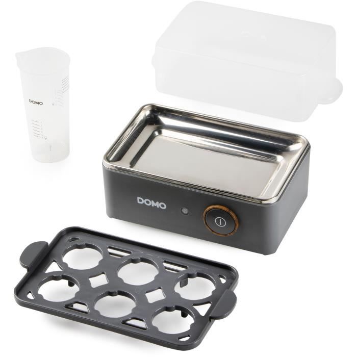 Eierkocher - DOMO - DO9283EK - 400 W - 6 Eier - Grau