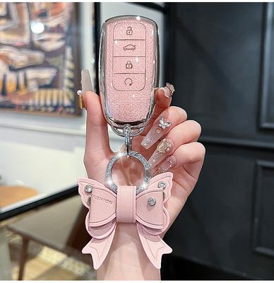 Diamentowe TPU do Chery Tiggo 8 Pro Tiggo 8plus Nowe 5 Plus 7pro Chery Tiggo 7 Pro Max Omoda 5 C5 Modod Pokrowiec na Kluczyk Samochodowy Etui Fob