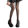 Women Lace Patterned Fishnet Tights High Waist Fishnets Leggings Net Stockings Pantyhose Thigh High Stockings Hosiery