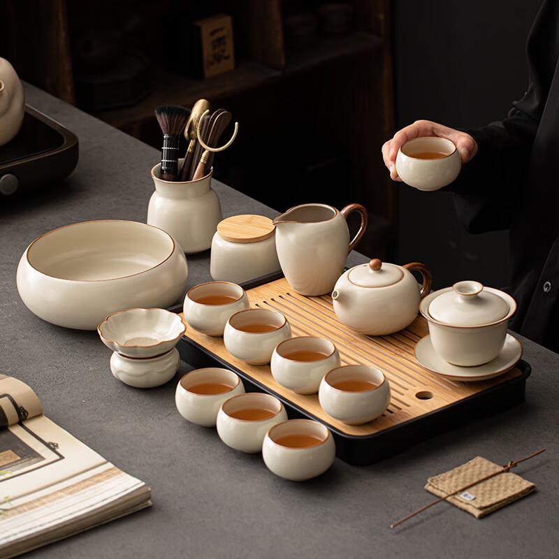 Ru Kiln Gaiwan Kung Fu Tea Set