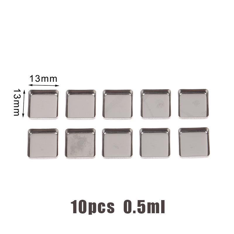 

Акварельный бокс Упаковка Сетка 0,5 мл/1 мл/2 мл Для Дорожного Бокса Магнитная Алюминиевая Палитра Профессиональная Краска Художественные Принадлежности 10pcs 13x13mm