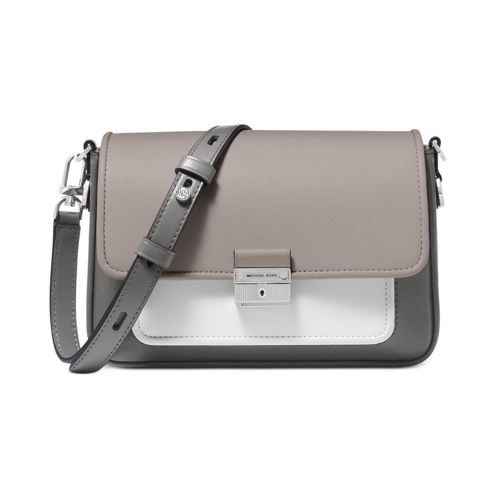 

Michael Kors Женская сумка через плечо Bradshaw MK Messenger серая мульти sv